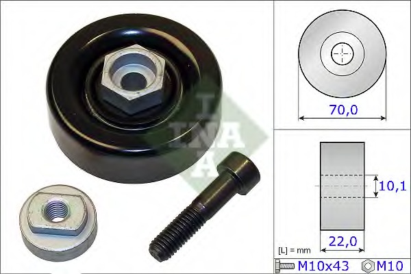 rola intinzator,curea transmisie 531 0864 10 INA - Transmisie - kit accesorii rola intinzator,curea transmisie 531 0864 10 INA - Transmisie - kit accesorii