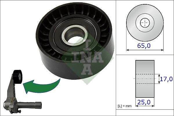 rola intinzator,curea transmisie 531 0866 10 INA - Transmisie - kit accesorii rola intinzator,curea transmisie 531 0866 10 INA - Transmisie - kit accesorii