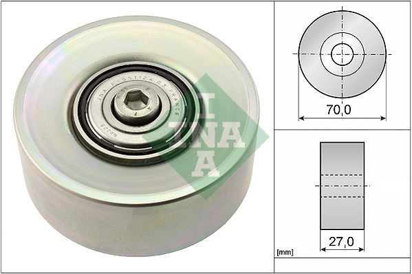 Rola ghidare/conducere, curea transmisie 532 0398 10 INA - Transmisie - kit accesorii Rola ghidare/conducere, curea transmisie 532 0398 10 INA - Transmisie - kit accesorii