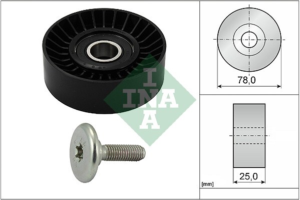 Rola ghidare/conducere, curea transmisie 532 0439 10 INA - Transmisie - kit accesorii Rola ghidare/conducere, curea transmisie 532 0439 10 INA - Transmisie - kit accesorii