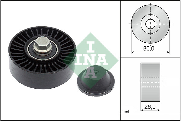 Rola ghidare/conducere, curea transmisie 532 0512 10 INA - Transmisie - kit accesorii Rola ghidare/conducere, curea transmisie 532 0512 10 INA - Transmisie - kit accesorii