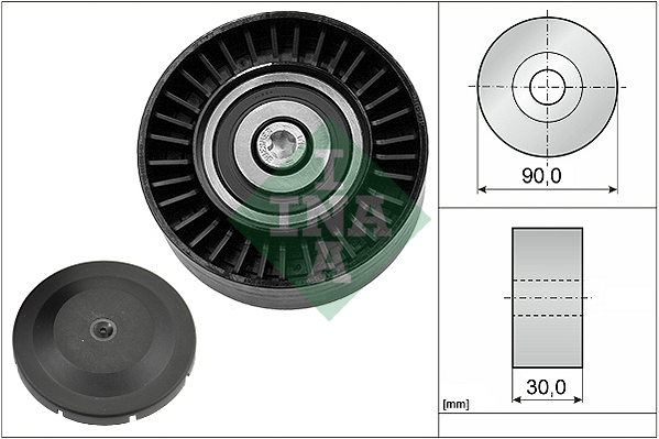 Rola ghidare/conducere, curea transmisie 532 0514 10 INA - Transmisie - kit accesorii Rola ghidare/conducere, curea transmisie 532 0514 10 INA - Transmisie - kit accesorii