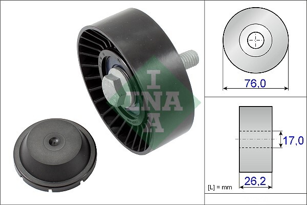 Rola ghidare/conducere, curea transmisie 532 0632 10 INA - Transmisie - kit accesorii Rola ghidare/conducere, curea transmisie 532 0632 10 INA - Transmisie - kit accesorii