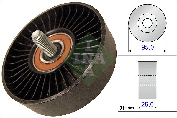 Rola ghidare/conducere, curea transmisie 532 0644 10 INA - Transmisie - kit accesorii Rola ghidare/conducere, curea transmisie 532 0644 10 INA - Transmisie - kit accesorii