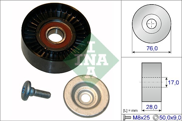 Rola ghidare/conducere, curea transmisie 532 0648 10 INA - Transmisie - kit accesorii Rola ghidare/conducere, curea transmisie 532 0648 10 INA - Transmisie - kit accesorii