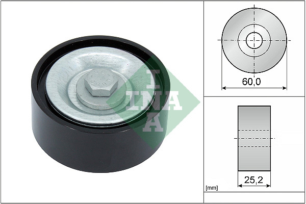 Rola ghidare/conducere, curea transmisie 532 0715 10 INA - Transmisie - kit accesorii Rola ghidare/conducere, curea transmisie 532 0715 10 INA - Transmisie - kit accesorii
