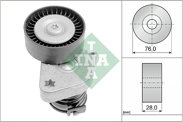 intinzator,curea transmisie 534 0081 30 INA - Transmisie - kit accesorii intinzator,curea transmisie 534 0081 30 INA - Transmisie - kit accesorii