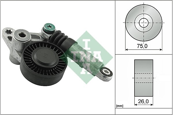 Intinzator curea, curea distributie 534 0098 10 INA - Intinzator curea (sistem de intindere) Intinzator curea, curea distributie 534 0098 10 INA - Intinzator curea (sistem de intindere)