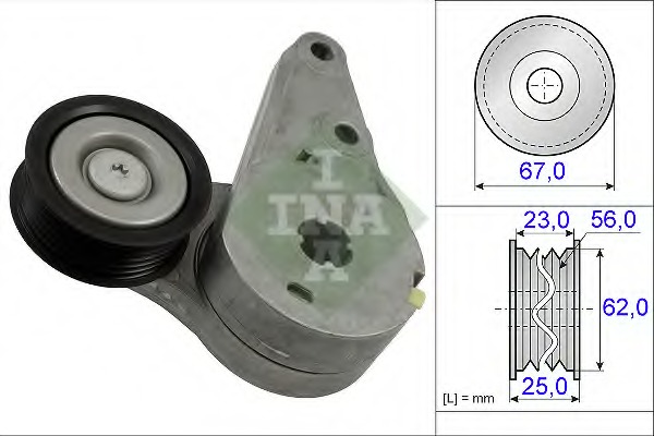 intinzator,curea transmisie 534 0373 10 INA - Transmisie - kit accesorii intinzator,curea transmisie 534 0373 10 INA - Transmisie - kit accesorii
