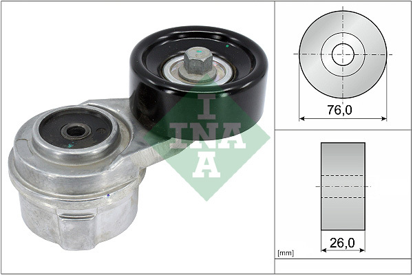 intinzator,curea transmisie 534 0417 10 INA - Transmisie - kit accesorii intinzator,curea transmisie 534 0417 10 INA - Transmisie - kit accesorii