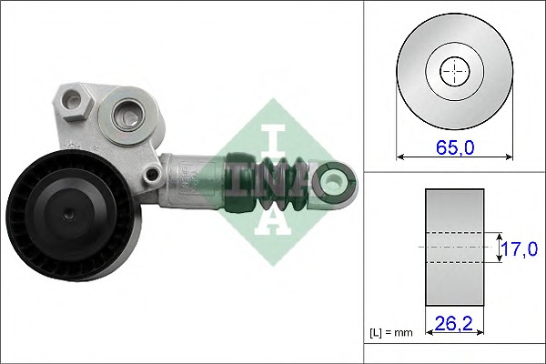 Intinzator curea, curea distributie 534 0436 10 INA - Transmisie - kit accesorii Intinzator curea, curea distributie 534 0436 10 INA - Transmisie - kit accesorii