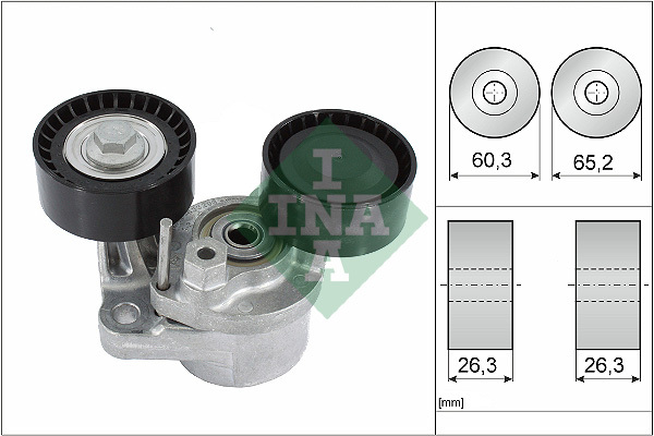 intinzator,curea transmisie 534 0482 10 INA - Brat de tensionare intinzator,curea transmisie 534 0482 10 INA - Brat de tensionare