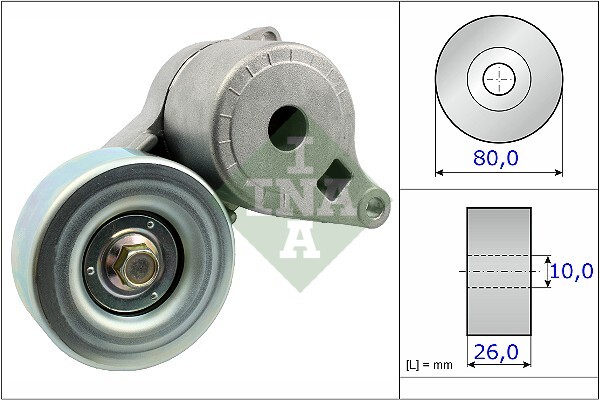 intinzator,curea transmisie 534 0509 10 INA - Transmisie - kit accesorii intinzator,curea transmisie 534 0509 10 INA - Transmisie - kit accesorii