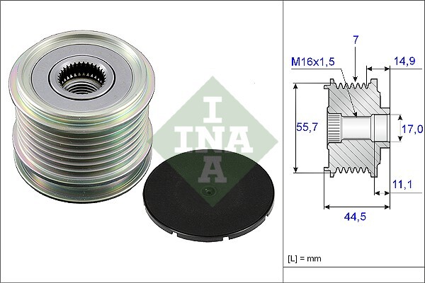 Sistem roata libera, generator 535 0042 10 INA - Componente alternator Sistem roata libera, generator 535 0042 10 INA - Componente alternator