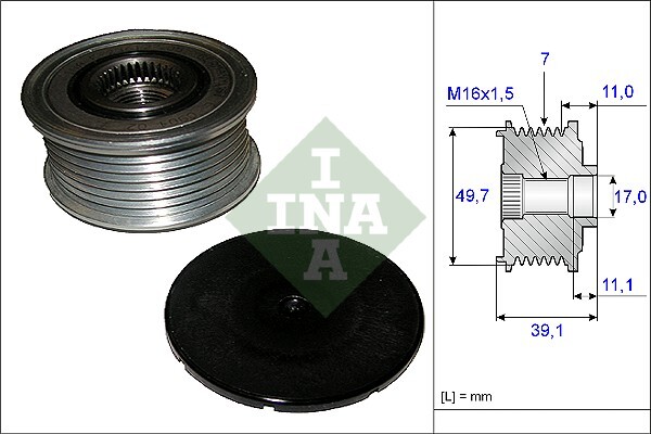 Sistem roata libera, generator 535 0084 10 INA - Componente alternator Sistem roata libera, generator 535 0084 10 INA - Componente alternator