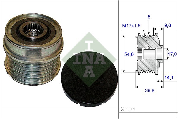 Sistem roata libera, generator 535 0171 10 INA - Componente alternator Sistem roata libera, generator 535 0171 10 INA - Componente alternator
