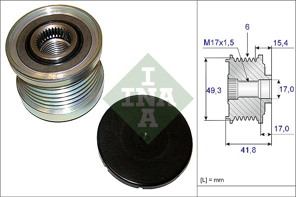 Sistem roata libera, generator 535 0193 10 INA - Componente alternator Sistem roata libera, generator 535 0193 10 INA - Componente alternator
