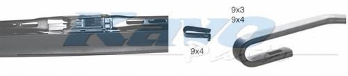lamela stergator KWS-024R KCW - Stergator de parbriz lamela stergator KWS-024R KCW - Stergator de parbriz