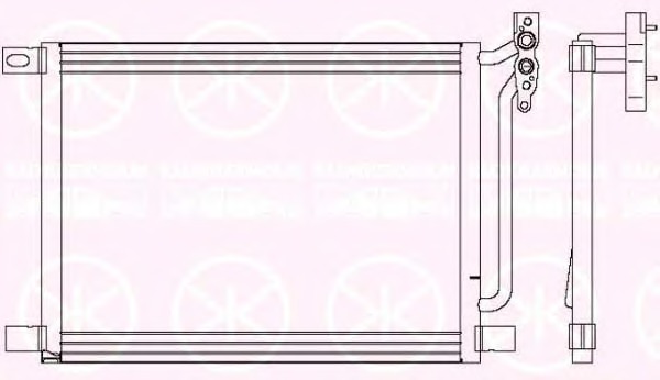 Condensator, climatizare 0061305254 KLOKKERHOLM - Radiator clima Condensator, climatizare 0061305254 KLOKKERHOLM - Radiator clima