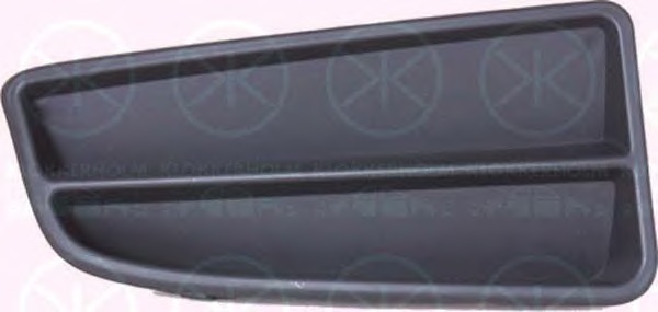 Grila ventilatie, bara protectie 2008998 KLOKKERHOLM - Partea frontala/grila radiator