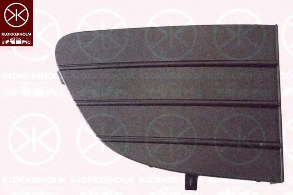 Grila ventilatie, bara protectie 2019932A1 KLOKKERHOLM - Partea frontala/grila radiator