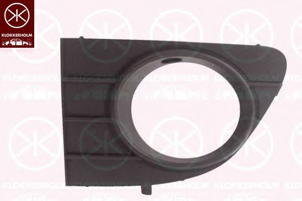 Grila ventilatie, bara protectie 2019933A1 KLOKKERHOLM - Partea frontala/grila radiator