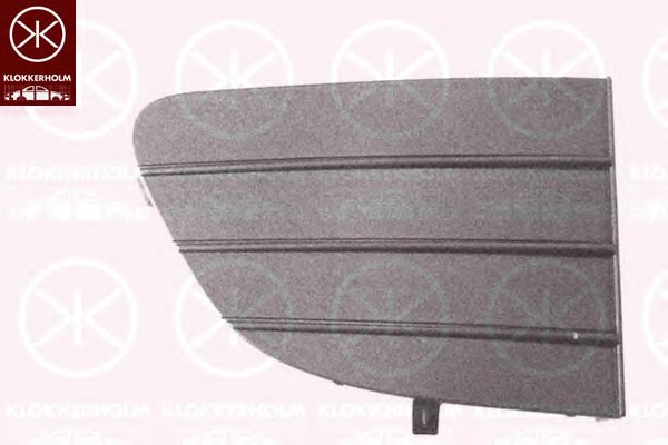 Grila ventilatie, bara protectie 2019936A1 KLOKKERHOLM - Partea frontala/grila radiator