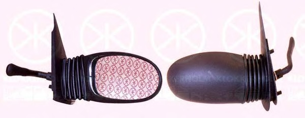 Oglinda exterioara 20311022 KLOKKERHOLM - Trapa/ capota/ usi/ acoperis escamotabil/ pavilion pliant