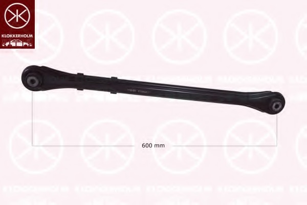 Brat, suspensie roata 2555825 KLOKKERHOLM - Brate suspensie / directie (bascula)