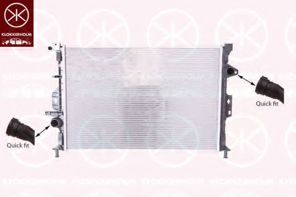 Radiator, racire motor 2556302424 KLOKKERHOLM - Radiator apa/piese Radiator, racire motor 2556302424 KLOKKERHOLM - Radiator apa/piese
