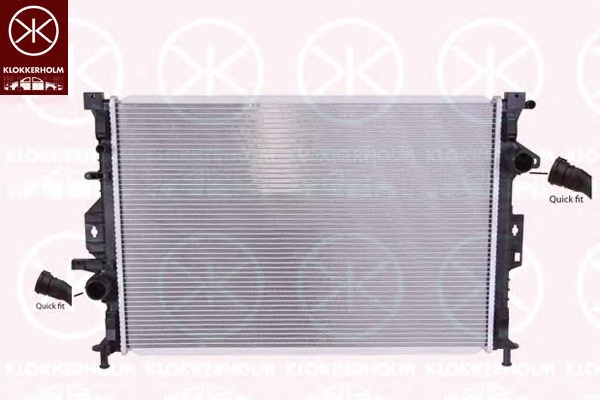 Radiator, racire motor 2556302425 KLOKKERHOLM - Radiator apa/piese Radiator, racire motor 2556302425 KLOKKERHOLM - Radiator apa/piese