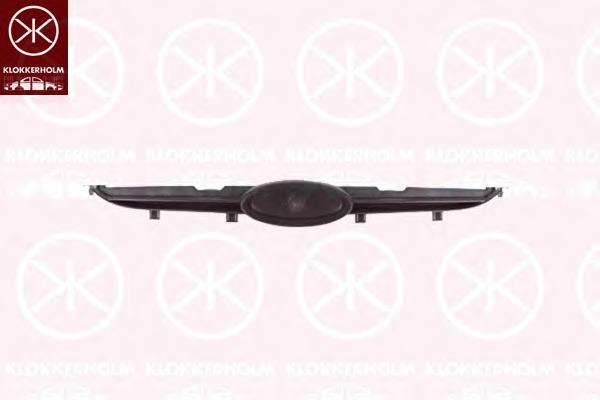 Grila radiator 2565990A1 KLOKKERHOLM - Partea frontala/grila radiator