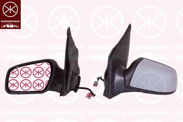 Oglinda exterioara 25761045 KLOKKERHOLM - Trapa/ capota/ usi/ acoperis escamotabil/ pavilion pliant