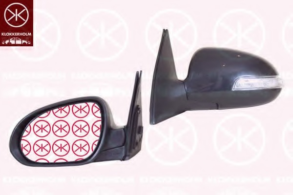 Oglinda exterioara 31351042 KLOKKERHOLM - Trapa/ capota/ usi/ acoperis escamotabil/ pavilion pliant