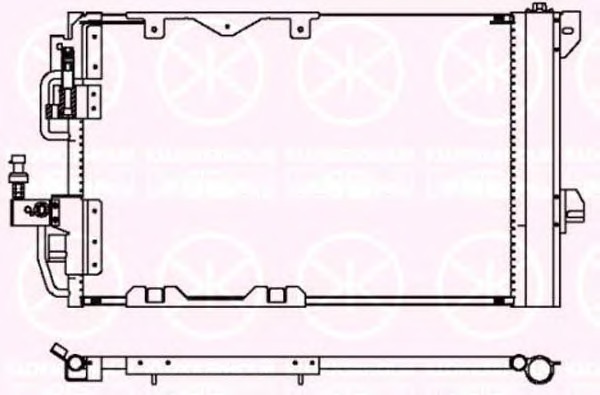 Condensator, climatizare 5051305326 KLOKKERHOLM - Radiator clima Condensator, climatizare 5051305326 KLOKKERHOLM - Radiator clima