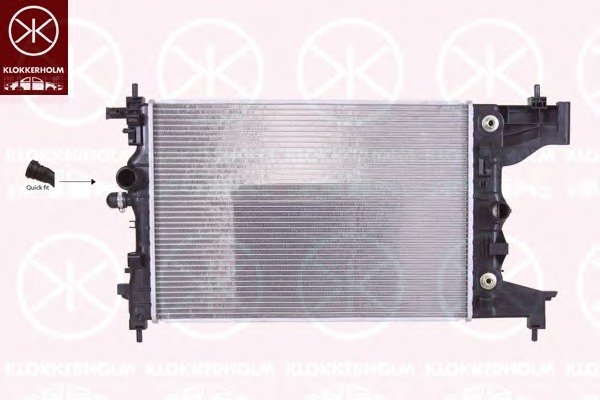 Radiator, racire motor 5053302484 KLOKKERHOLM - Radiator apa/piese Radiator, racire motor 5053302484 KLOKKERHOLM - Radiator apa/piese