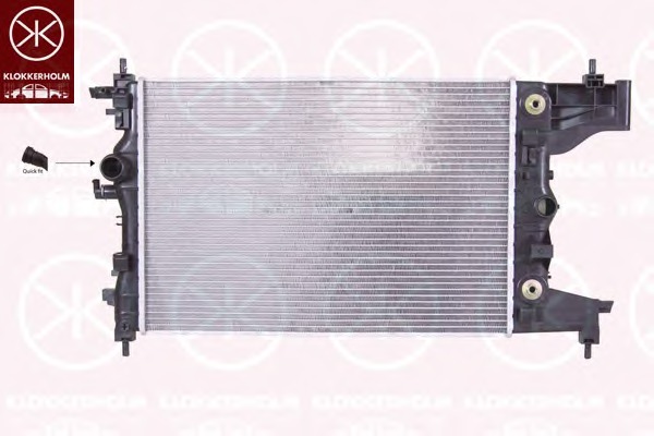 Radiator, racire motor 5053302486 KLOKKERHOLM - Radiator apa/piese Radiator, racire motor 5053302486 KLOKKERHOLM - Radiator apa/piese