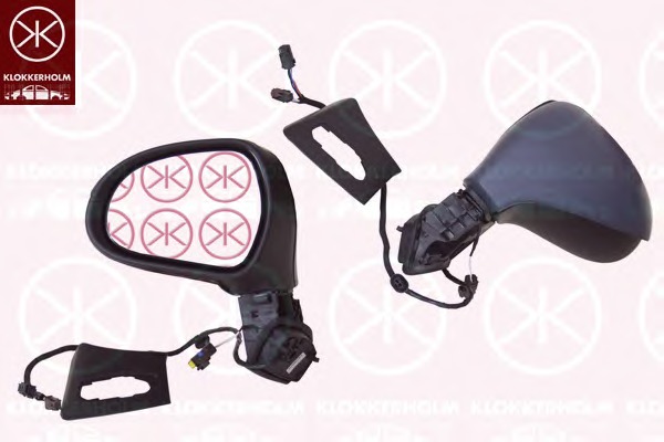 Oglinda exterioara 55081048 KLOKKERHOLM - Trapa/ capota/ usi/ acoperis escamotabil/ pavilion pliant