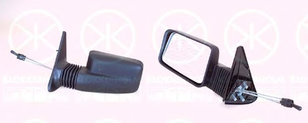 Oglinda exterioara 55121023 KLOKKERHOLM - Trapa/ capota/ usi/ acoperis escamotabil/ pavilion pliant