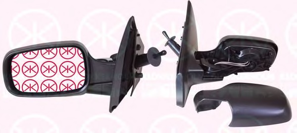 Oglinda exterioara 60331021 KLOKKERHOLM - Trapa/ capota/ usi/ acoperis escamotabil/ pavilion pliant