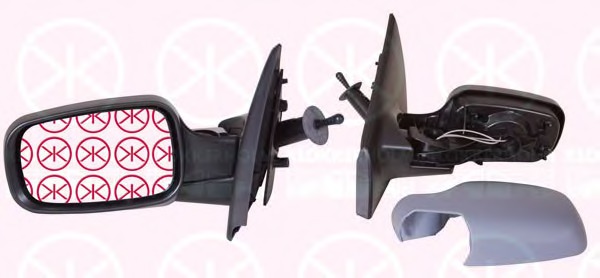 Oglinda exterioara 60331024 KLOKKERHOLM - Trapa/ capota/ usi/ acoperis escamotabil/ pavilion pliant