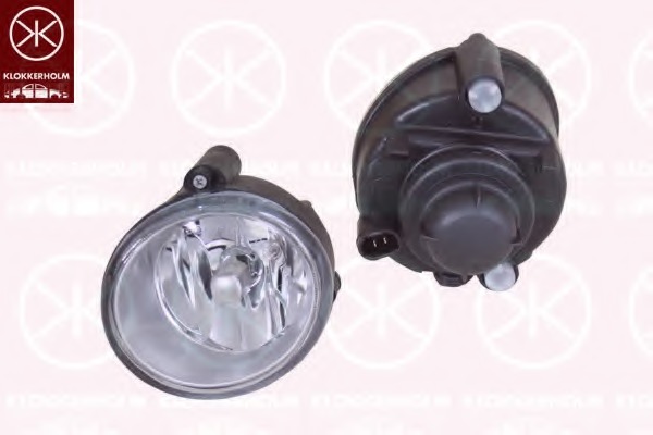 Proiector ceata 60380284 KLOKKERHOLM - Fata vehicul