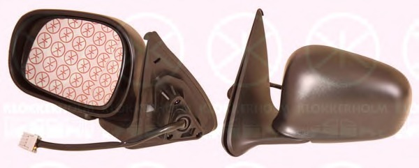 Oglinda exterioara 64101041 KLOKKERHOLM - Trapa/ capota/ usi/ acoperis escamotabil/ pavilion pliant