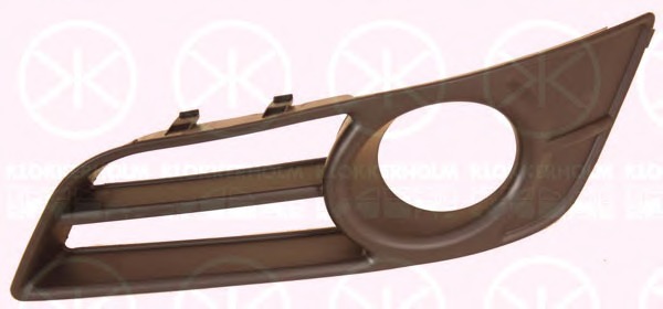 Grila ventilatie, bara protectie 8116916A1 KLOKKERHOLM - Partea frontala/grila radiator