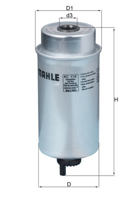 filtru combustibil KC 116 KNECHT - Filtru combustibil filtru combustibil KC 116 KNECHT - Filtru combustibil
