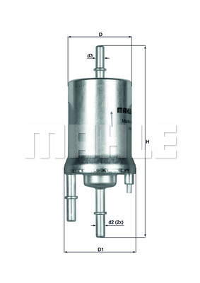 filtru combustibil KL 156/1 KNECHT - Filtru combustibil/carcasa filtru combustibil KL 156/1 KNECHT - Filtru combustibil/carcasa
