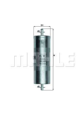 filtru combustibil KL 35 KNECHT - Filtru combustibil/carcasa filtru combustibil KL 35 KNECHT - Filtru combustibil/carcasa