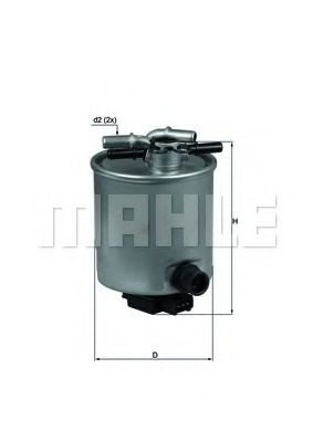filtru combustibil KL 440/14 KNECHT - Filtru combustibil/carcasa