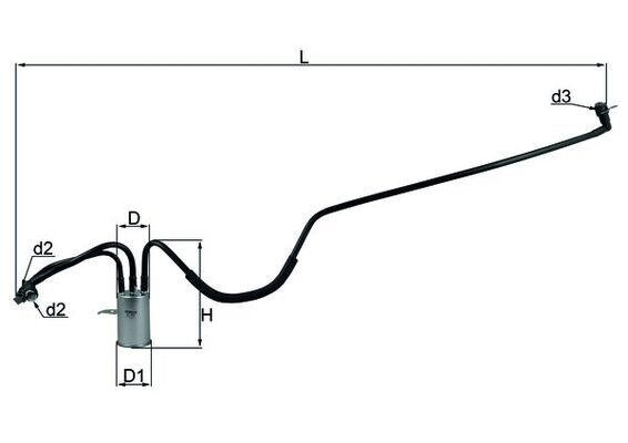 filtru combustibil KL 553 KNECHT - Filtru combustibil filtru combustibil KL 553 KNECHT - Filtru combustibil
