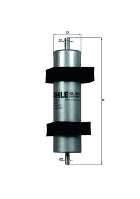 filtru combustibil KL 596 KNECHT - Filtru combustibil filtru combustibil KL 596 KNECHT - Filtru combustibil